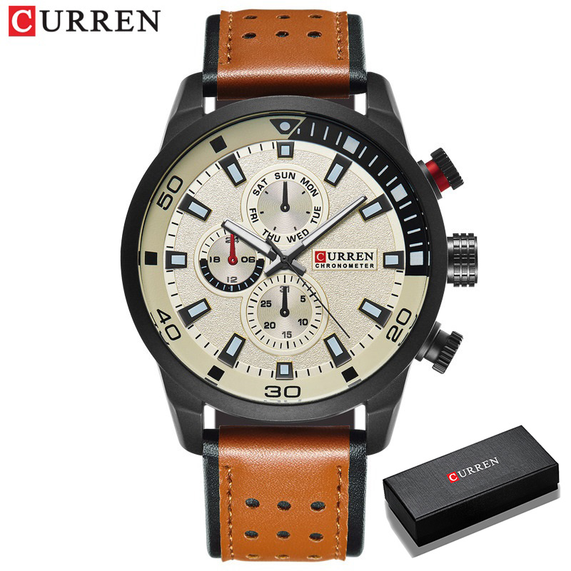 Jewelry Inspired Watches - 2017 CURREN stylowy zegarek mężczyźni luksusowej