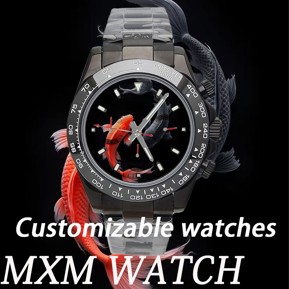Jewellery Watch - Spersonalizowany Kreatywny Zegarek VK63 39.3mm Męski