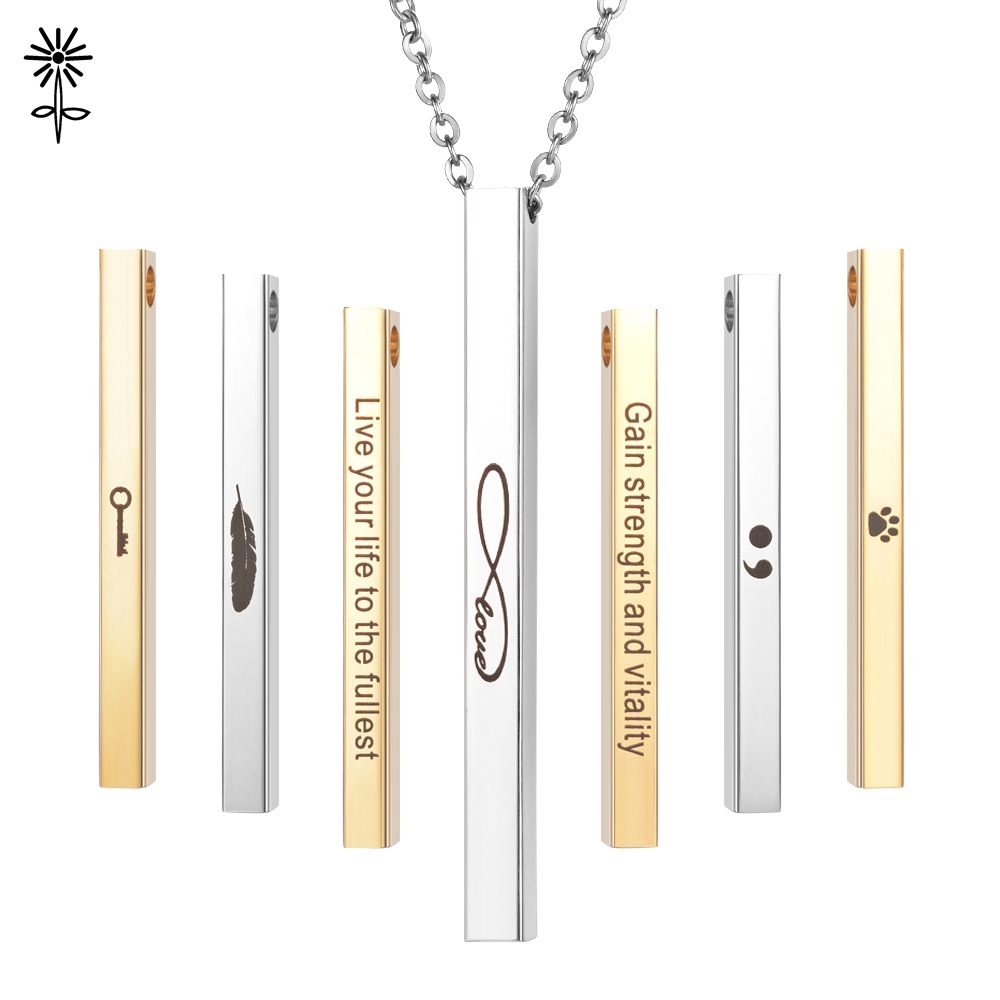 Jewelry Quotes - Nowy przyjazd! Stal nierdzewna 316L grawerowane