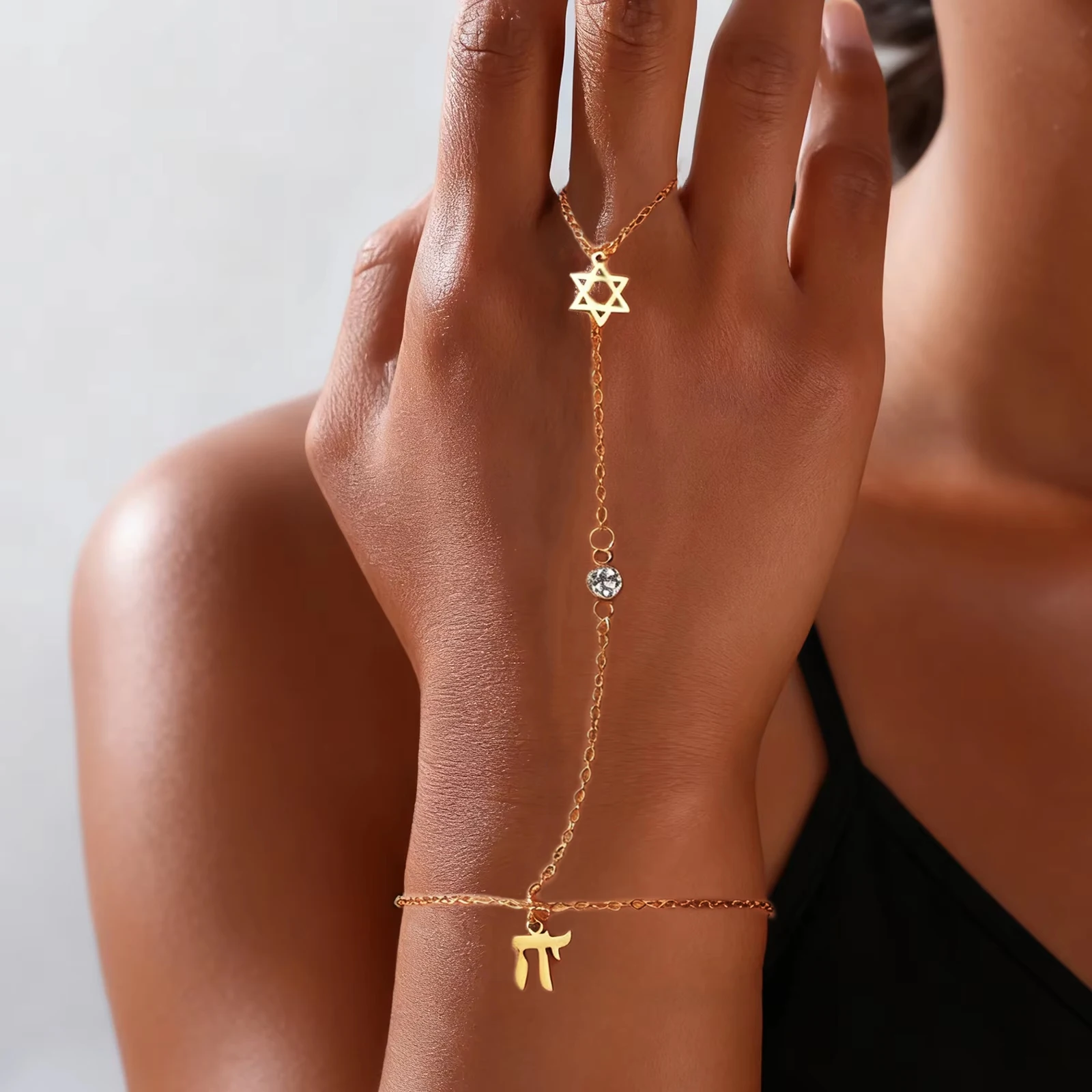 Jewelry & Watches Review - Bransoletka ze stali nierdzewnej z regulacją,