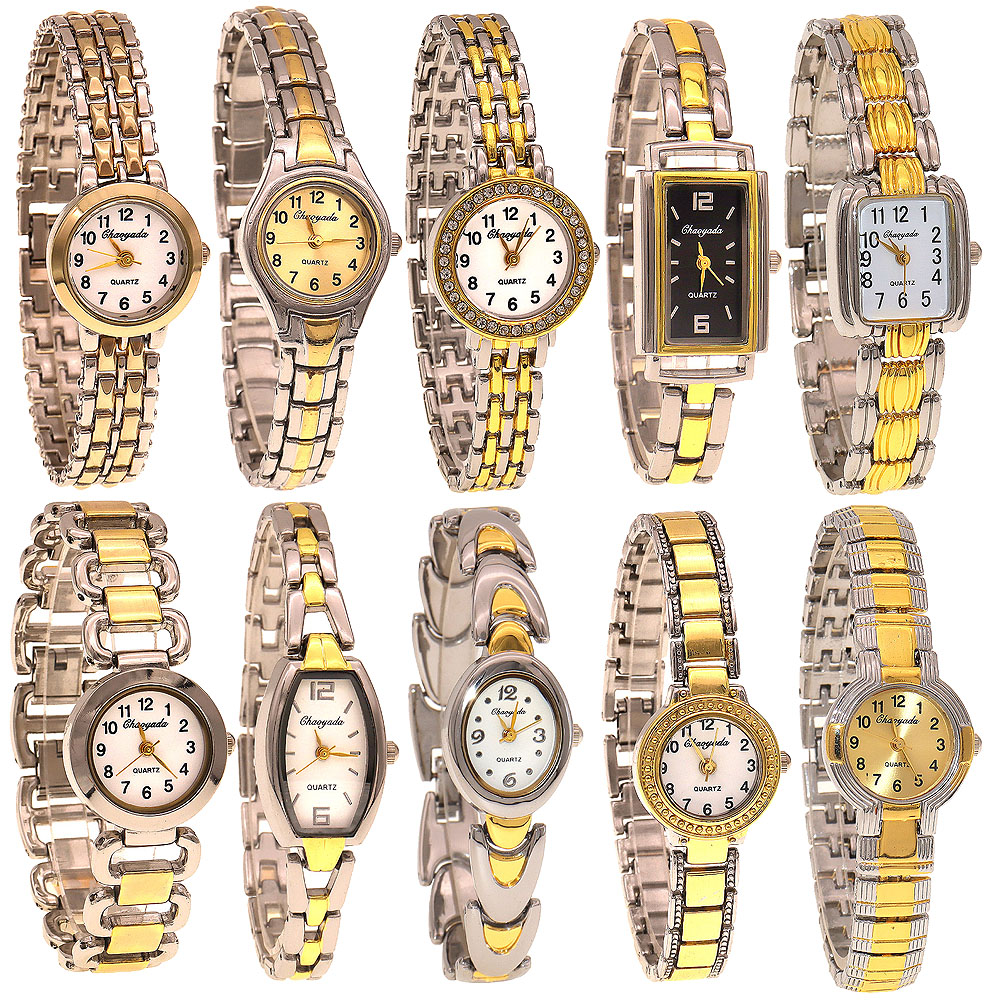 Jewelry Watches For Women - 10 sztuk/partia, mieszane, eleganckie zegarki damskie,