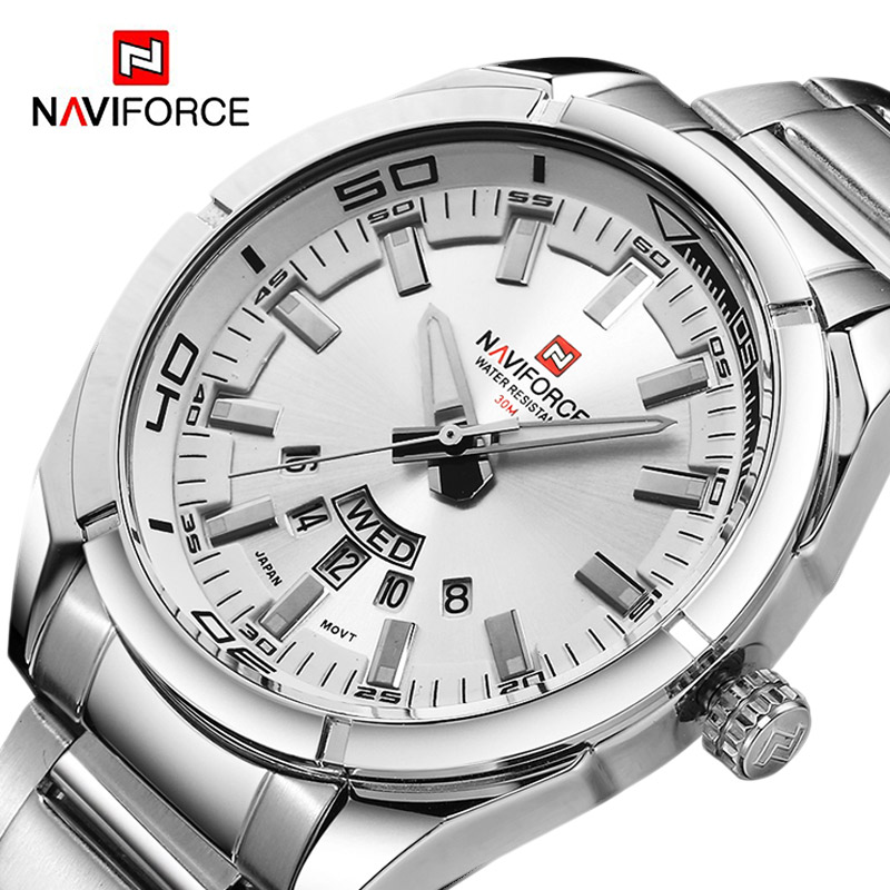 Jewelry Inspired Watches - Zegarki męskie marki NAVIFORCE, w całości