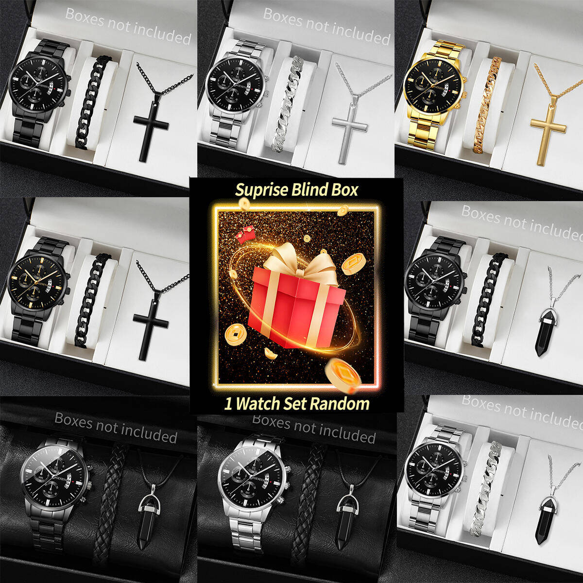 Jewelry With Watches - Zegarek niespodzianka w pudełku - 3