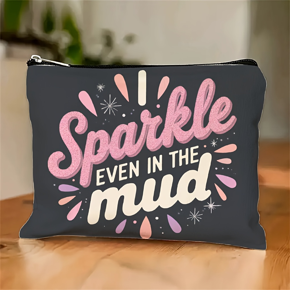 Jewelry Quotes - Inspirujące cytaty i kosmetyczka z nadrukiem