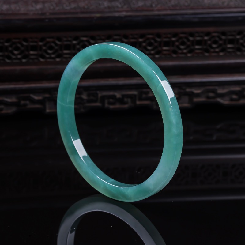 Jewelry & Watches Review - Naturalny Szmaragd 48-62mm Birmański Szmaragd Jadeitowy