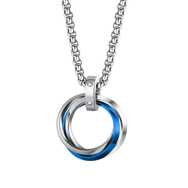 1 szt. Naszyjnik męski hip-hop – Mens Dog Tag Necklace recenzja i cena