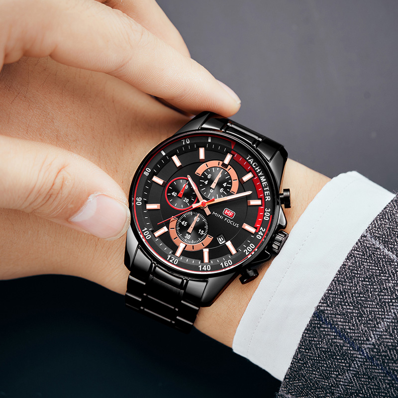 MINI FOCUS męskie bransoletki  – Jewelry Watches For Men recenzja i cena