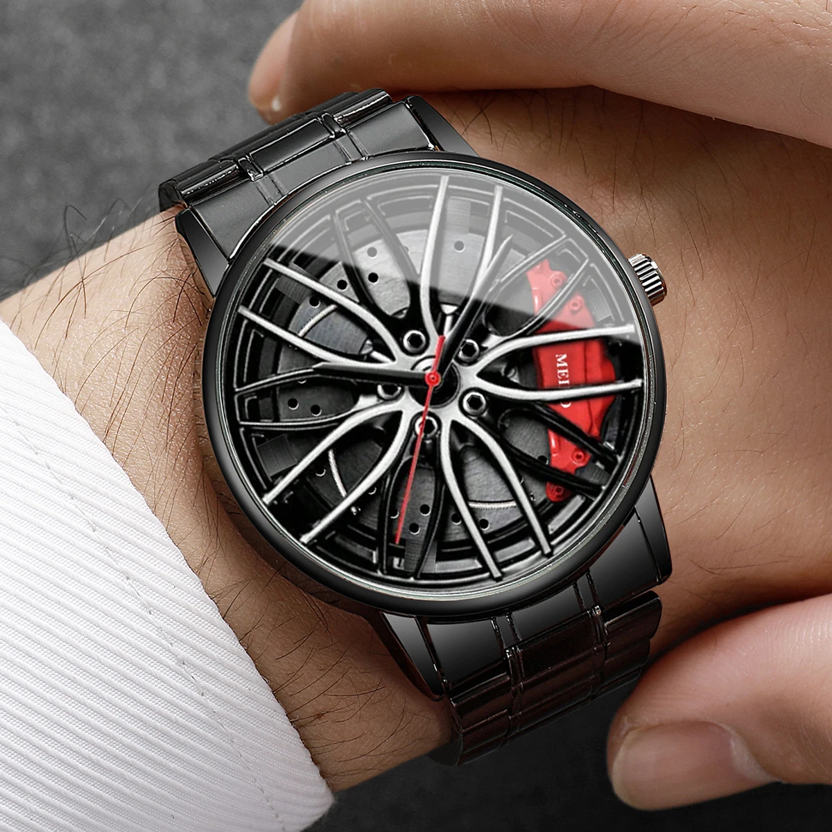 4 SZT./Zestaw Modne Zegarki Mę – Jewelry Watches For Men recenzja i cena