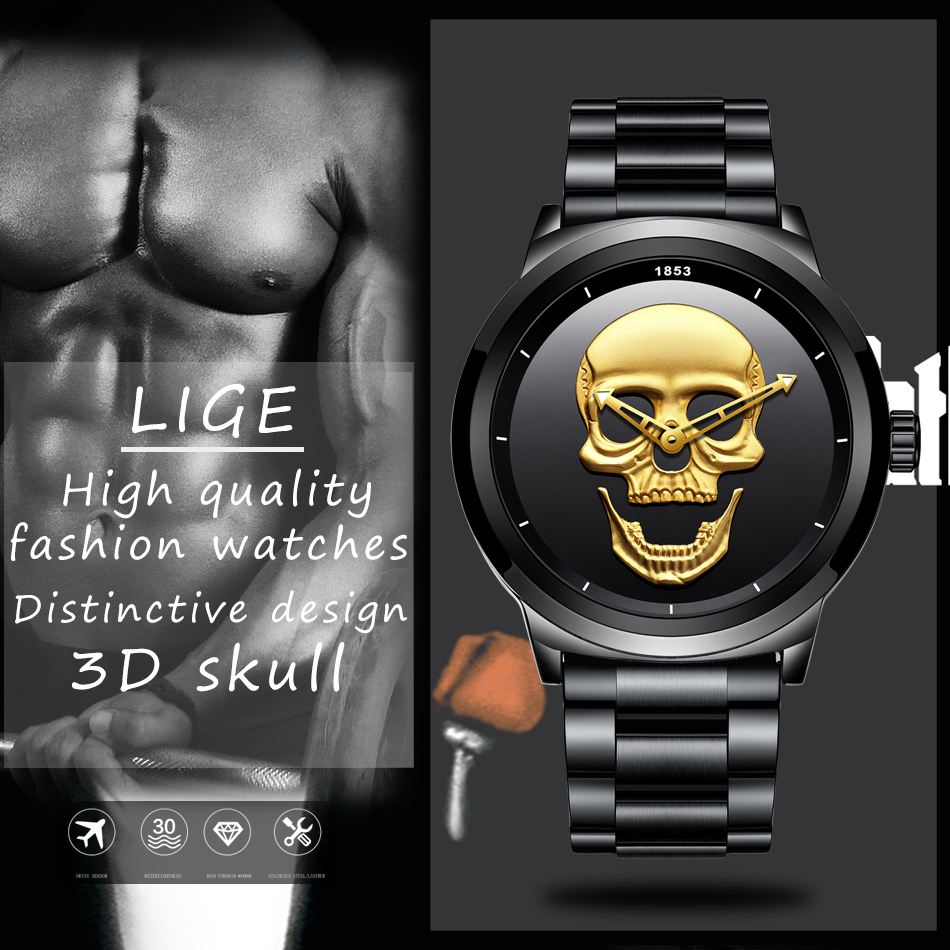 LIGE sportowe męskie zegarki T – Jewelry Inspired Watches recenzja i cena