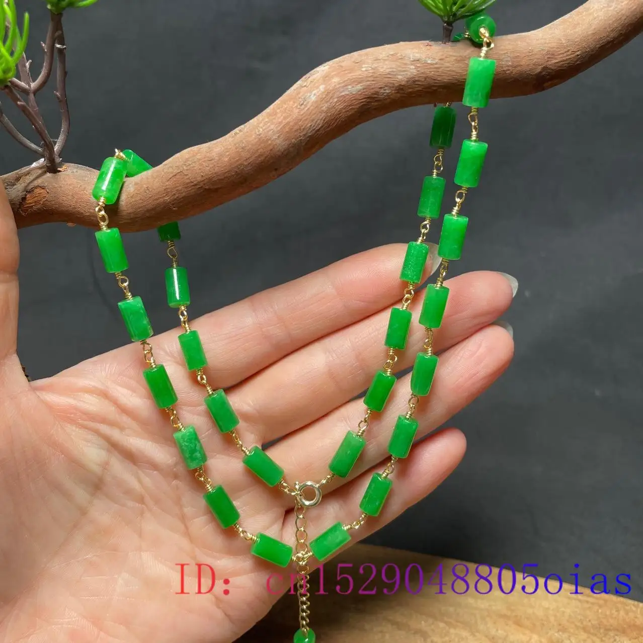 Zielony Jadeitowy Naszyjnik z  – Jewelry & Watches Review recenzja i cena