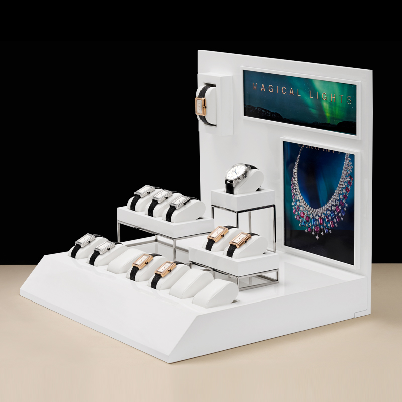 Oirlv Biały Skórzany Stojak na – Jewelry And Watches Stores recenzja i cena