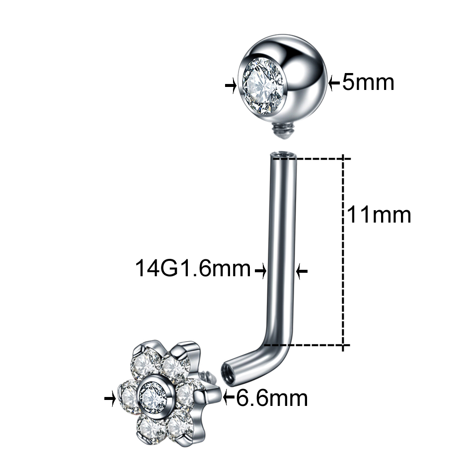 1PC G23 tytanowy opalowy krysz – Christina Jewelry & Watches Marguerite Ørestik Forgyldt Sølv recenzja i cena