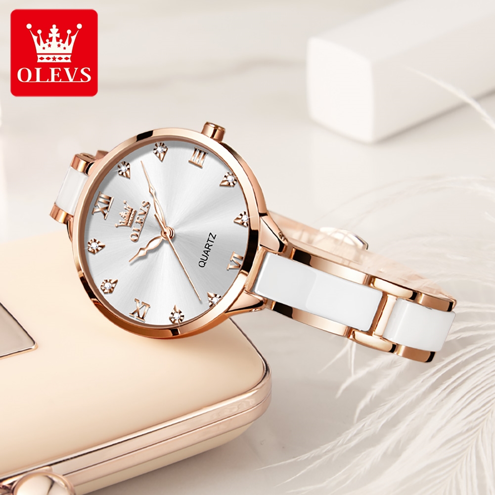 OLEVS 5872 Damskie Zegarki Kwa – Jewelry With Watches recenzja i cena