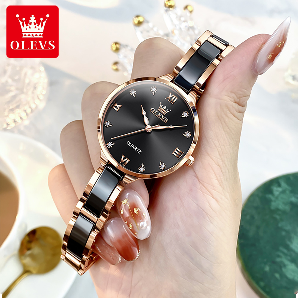 OLEVS 5872 Damskie Zegarki Kwa – Jewelry With Watches recenzja i cena