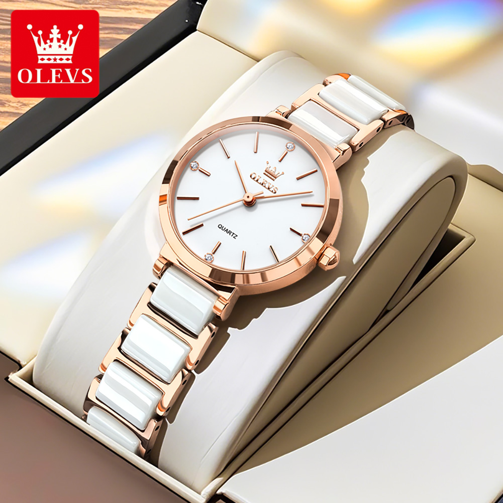 OLEVS Damski Zegarek 5877 Luks – Jewelry With Watches recenzja i cena