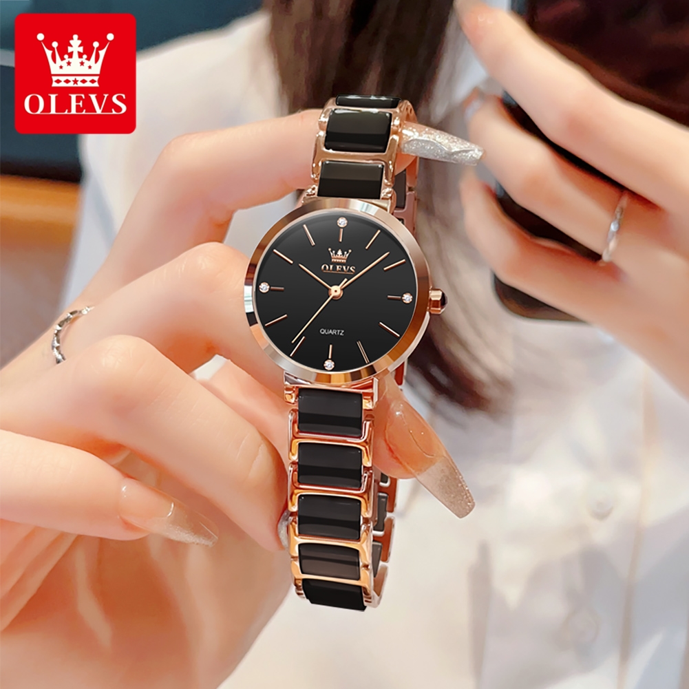 OLEVS Damski Zegarek 5877 Luks – Jewelry With Watches recenzja i cena
