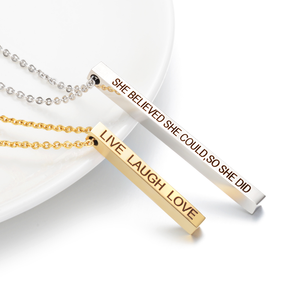 Nowy przyjazd! Stal nierdzewna – Jewelry Quotes recenzja i cena