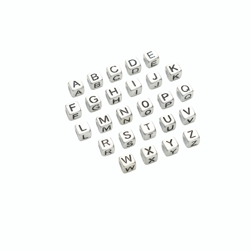 50 szt. 6x6mm Akrylowe Koralik – Jewelry Quotes recenzja i cena