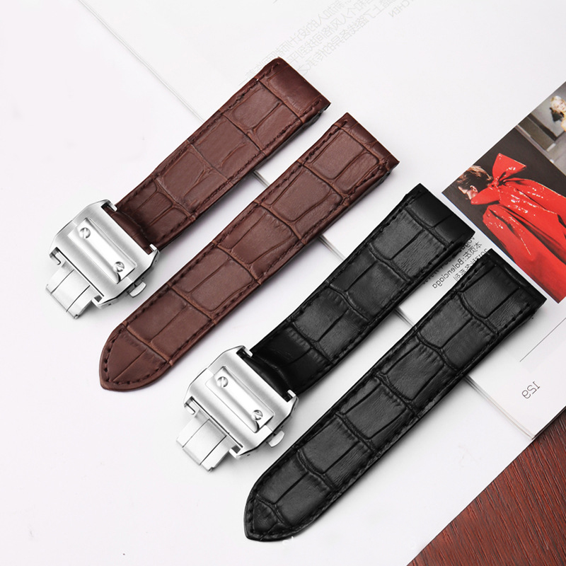 Pasek do zegarka z prawdziwej  – Cartier Watch Santos recenzja i cena