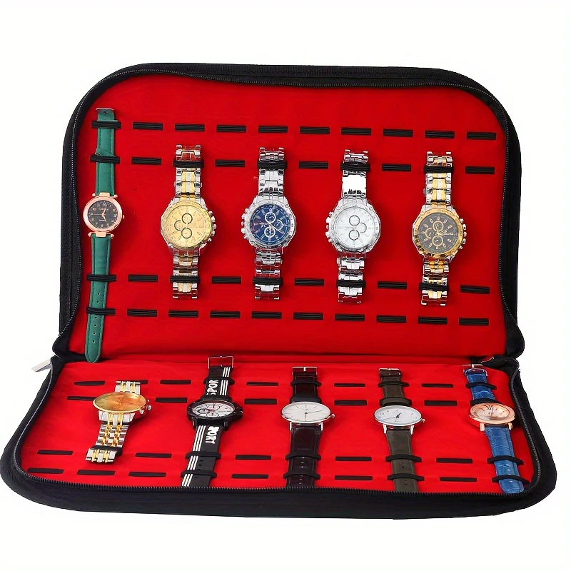 Torba na 20 zegarków, wygodna  – Jewelry With Watches recenzja i cena