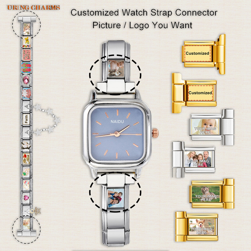 1 para Złącza do Paska Zegarka – Jewelry Watches For Men recenzja i cena