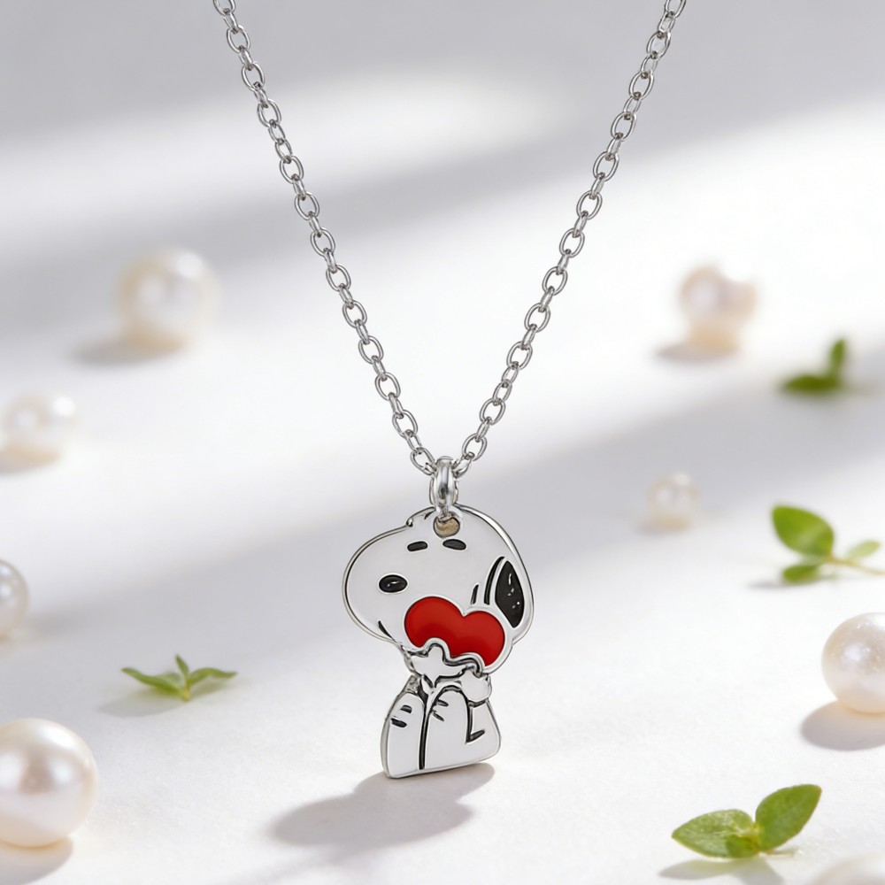 Uroczy naszyjnik z emaliowanym – Mens Dog Tag Necklace recenzja i cena