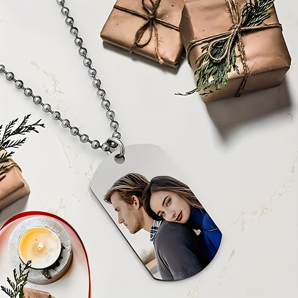 Personalizowany męski naszyjni – Mens Dog Tag Necklace recenzja i cena