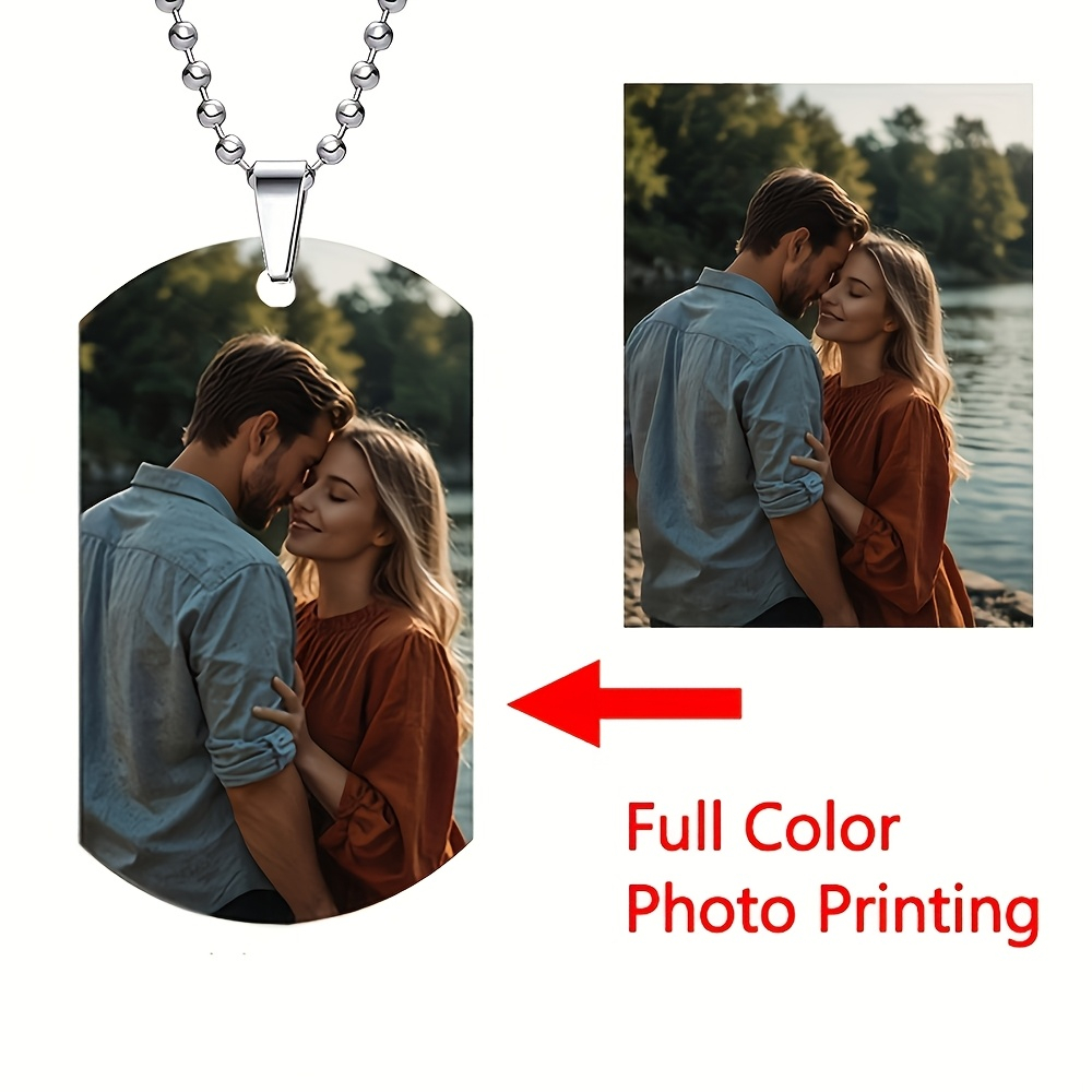 Personalizowany męski naszyjni – Mens Dog Tag Necklace recenzja i cena