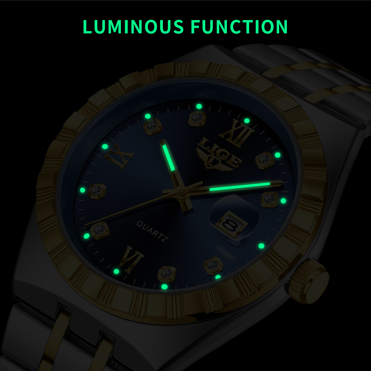 Zegarki męskie LIGE Business,  – Jewelry Inspired Watches recenzja i cena